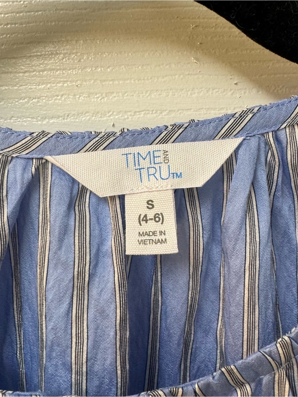Time & Tru striped blouse - Picture 2 of 4